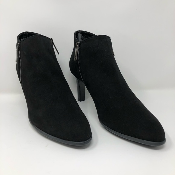 NWT Aquatalia Dina Waterproof Suede Ankle Boot - Picture 2 of 8